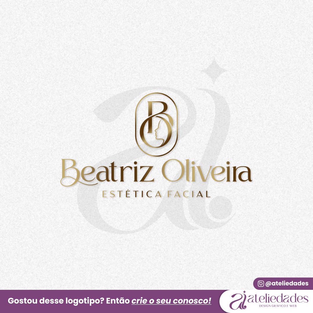 ateliedades logotipo estética logotipo para esteticistas