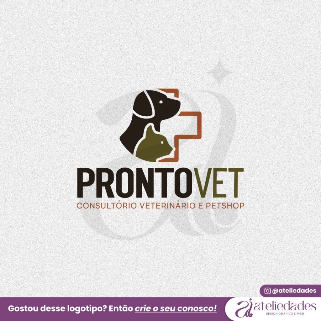 ateliedades criação de logotipo para veterinário