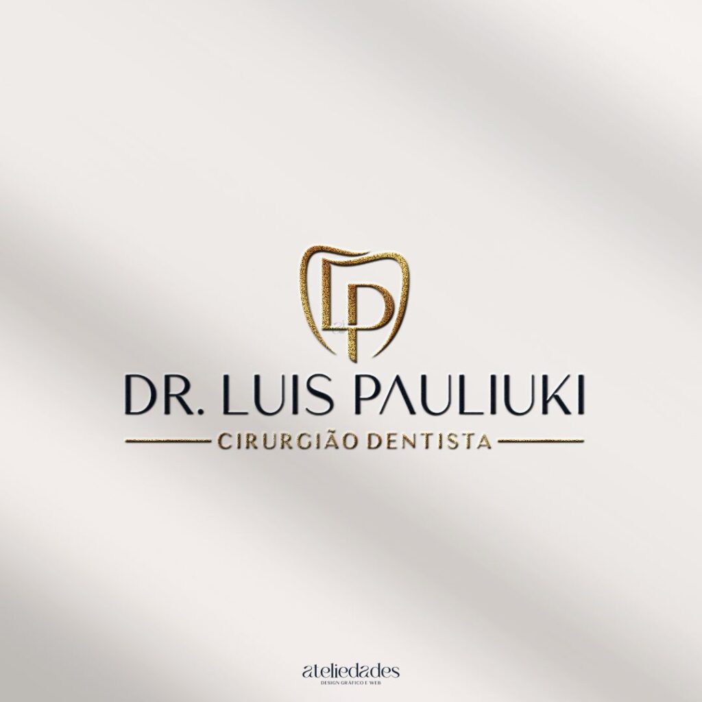 ateliedades logotipo para cirurgião dentistas odontologia dr luis pauliuki