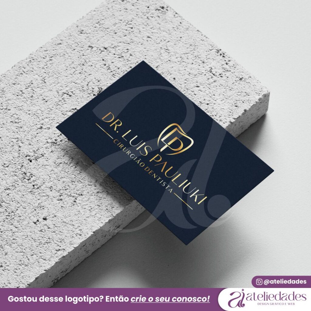 ateliedades logotipo para cirurgião dentistas odontologia dr luis pauliuki