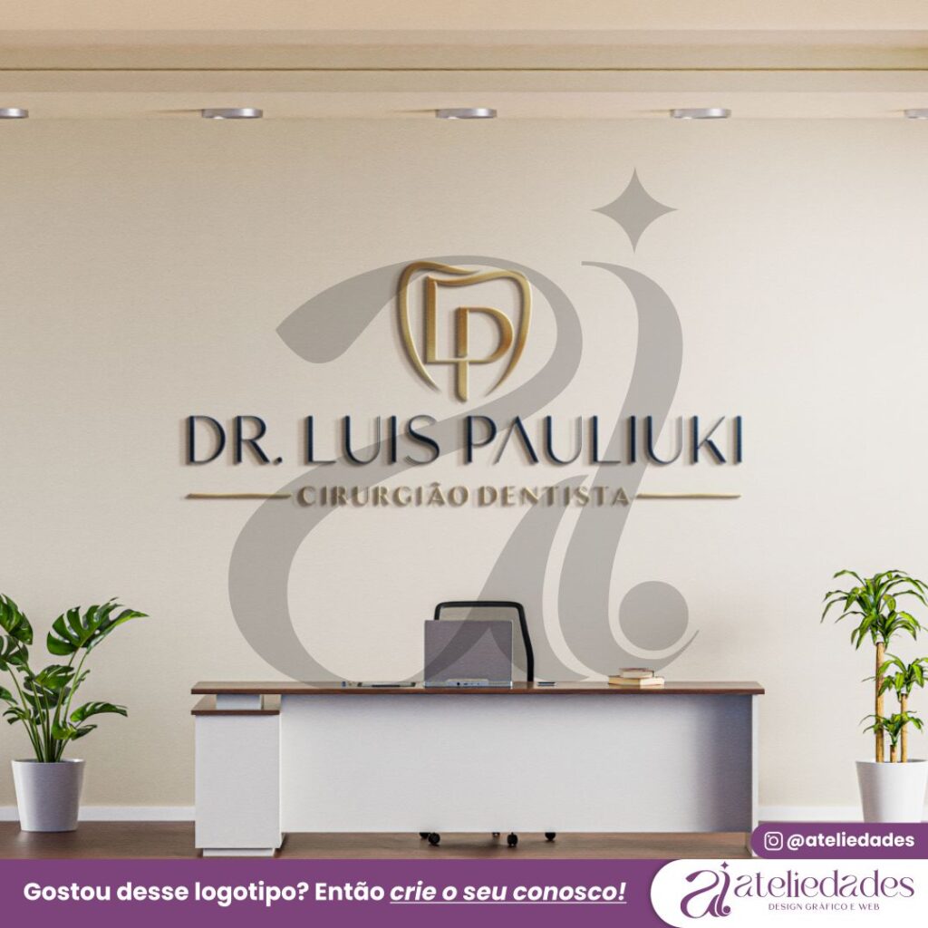 ateliedades logotipo para cirurgião dentistas odontologia dr luis pauliuki