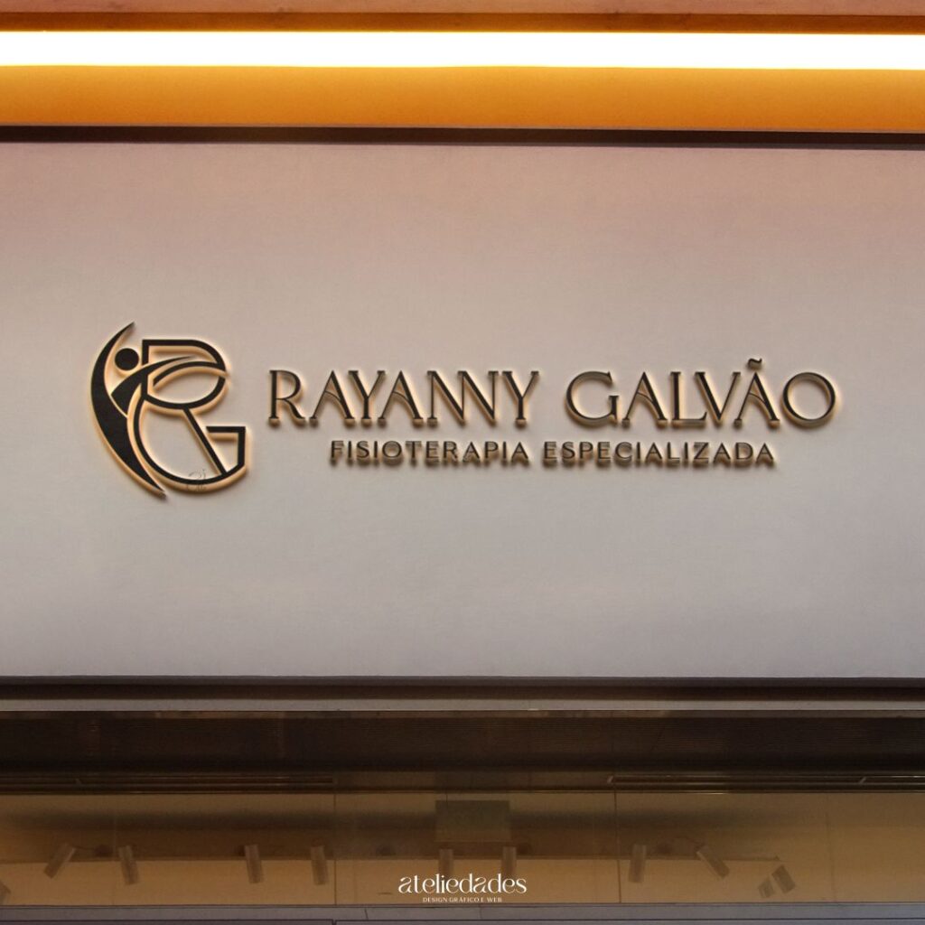 ateliedades criação de logotipo fisioterapia rayanny galvão