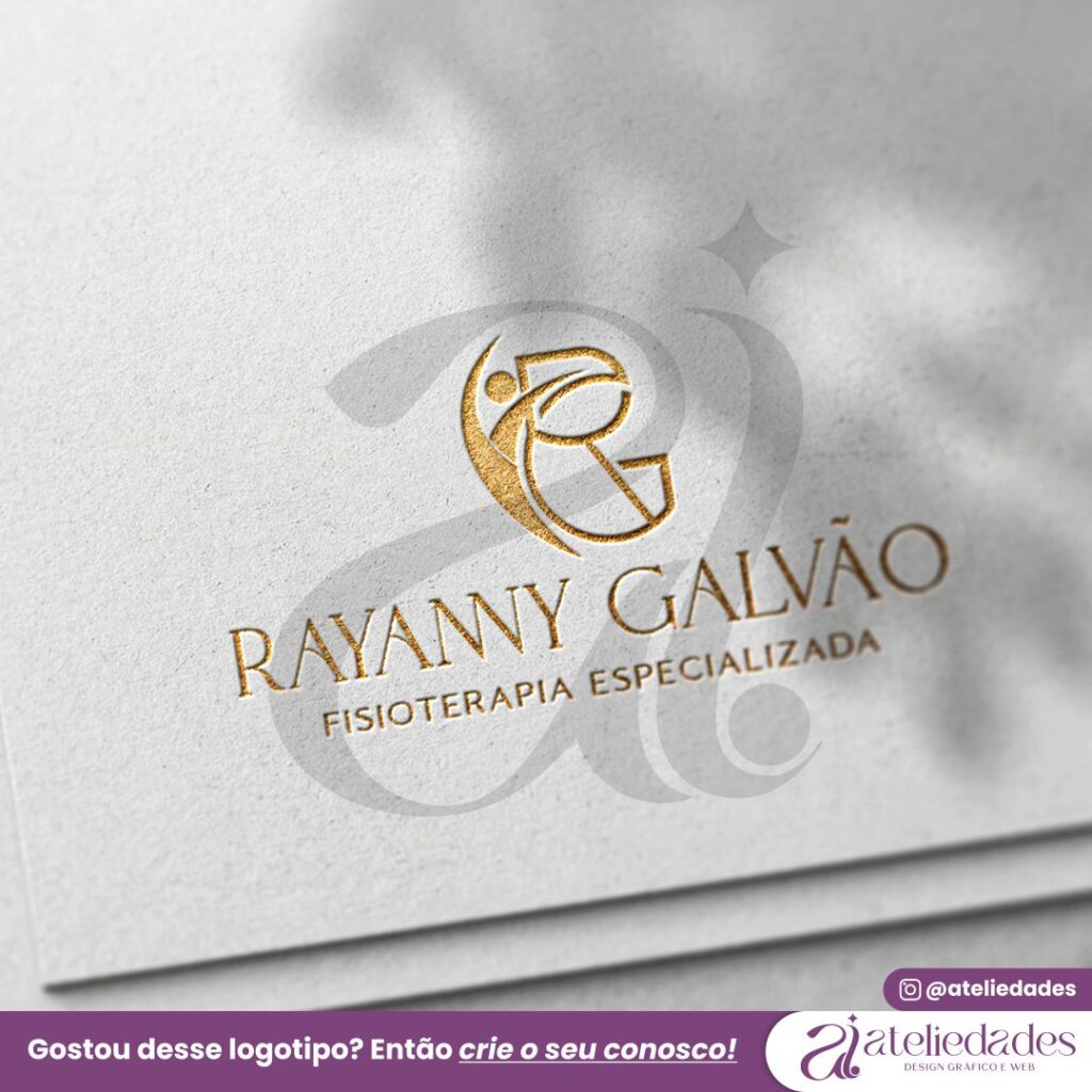 ateliedades criação de logotipo fisioterapia rayanny galvão