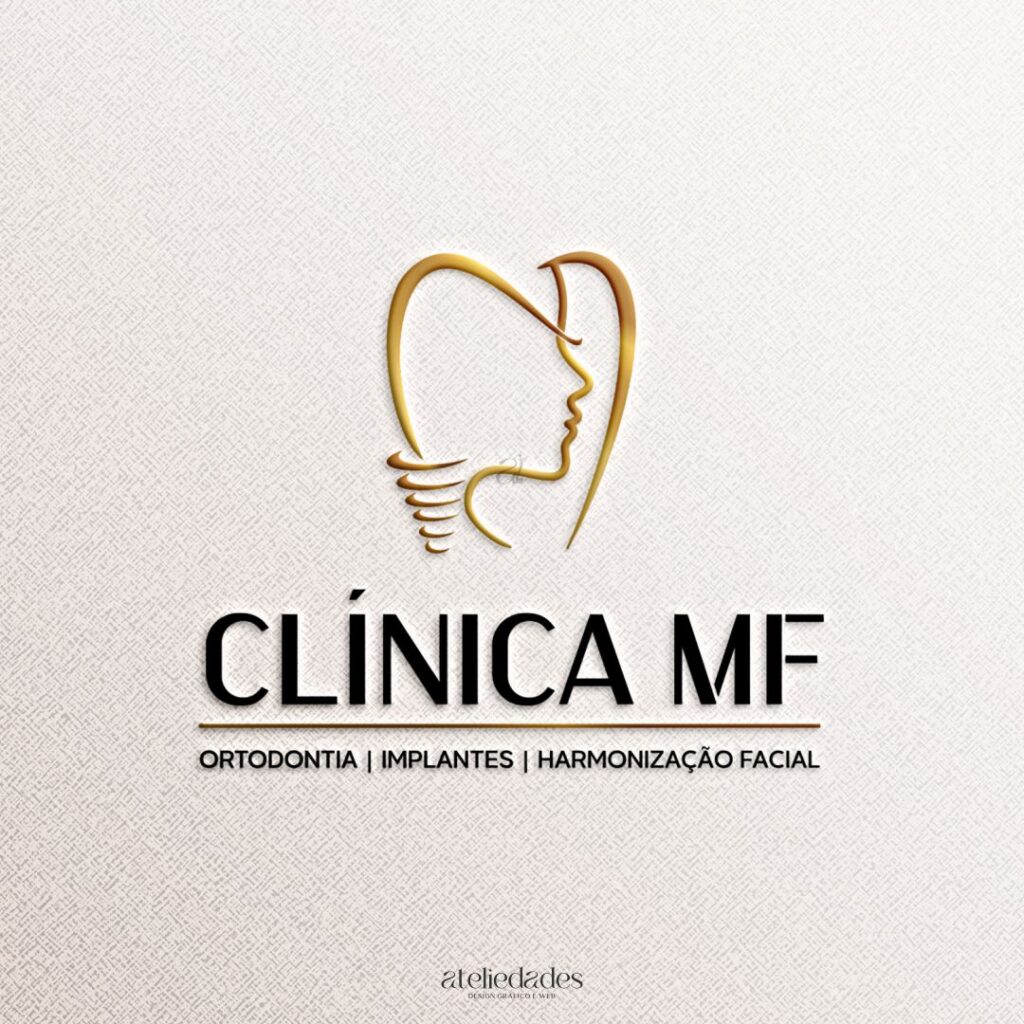 ateliedades logotipo harmonização facial ortodontia implantes clínica mf