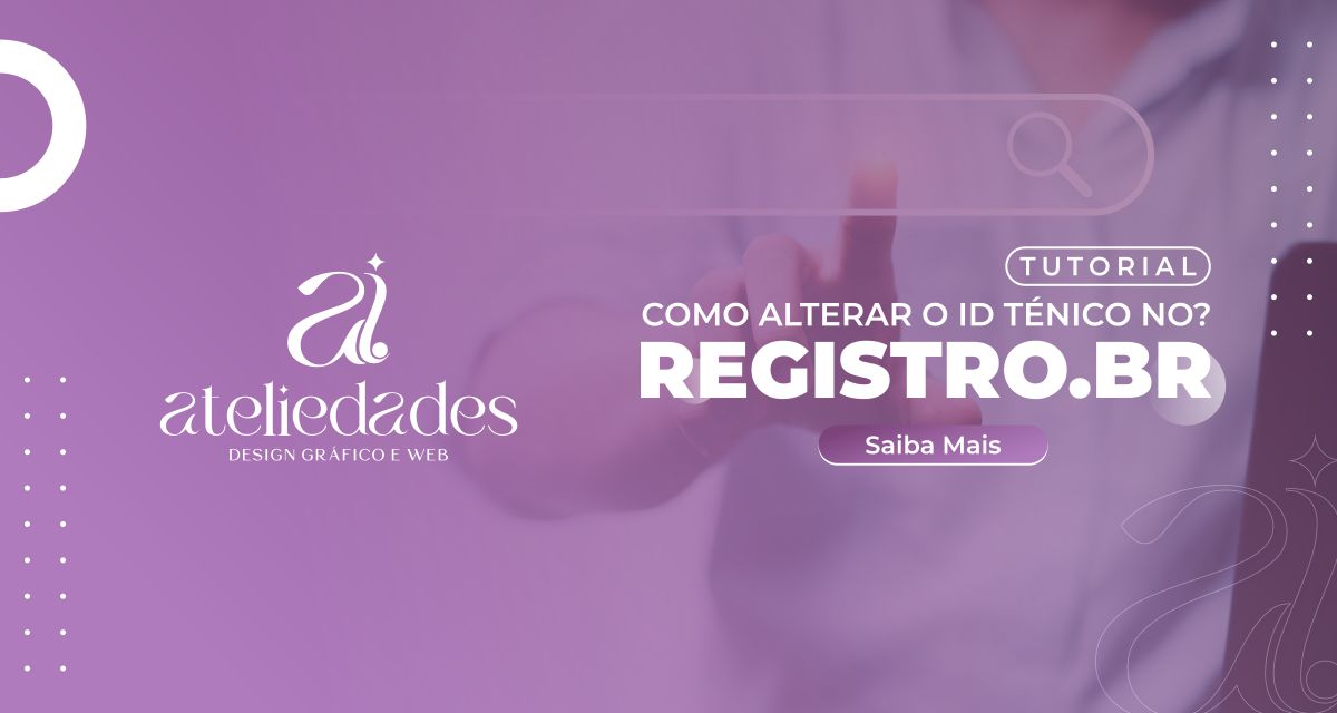 como alterar o id técnico no registro br