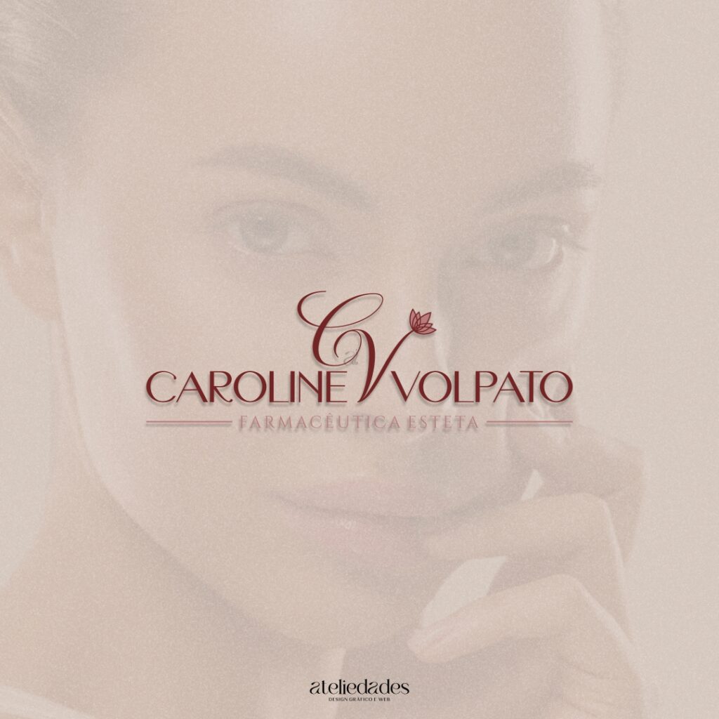 ateliedades logotipo estética esteticista caroline volpato