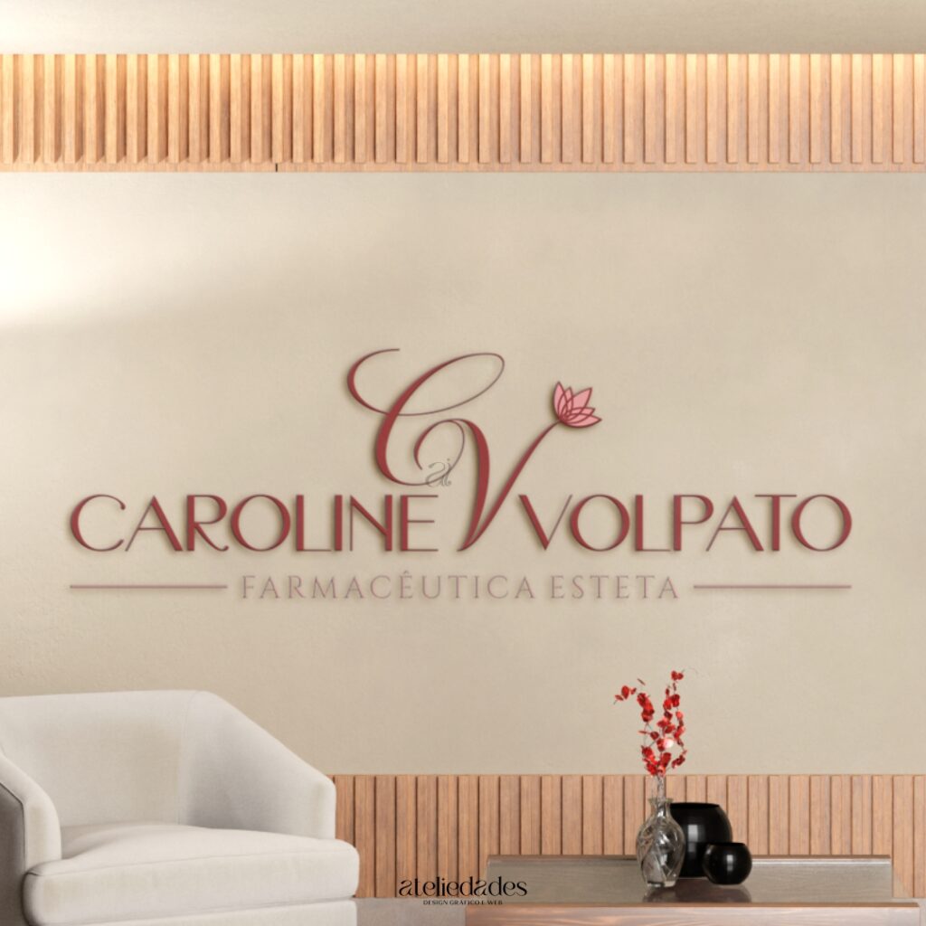 ateliedades logotipo estética esteticista caroline volpato