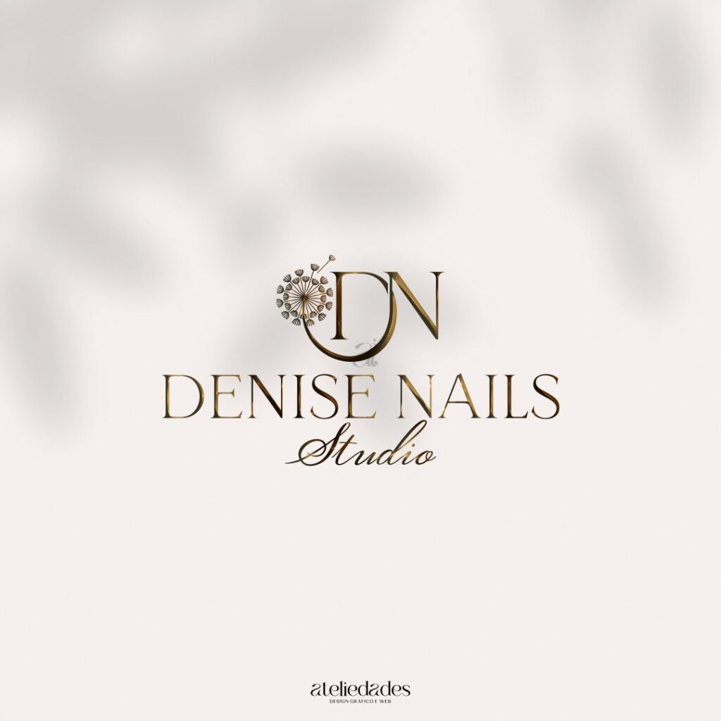 criação de logotipo nail designer denise nails