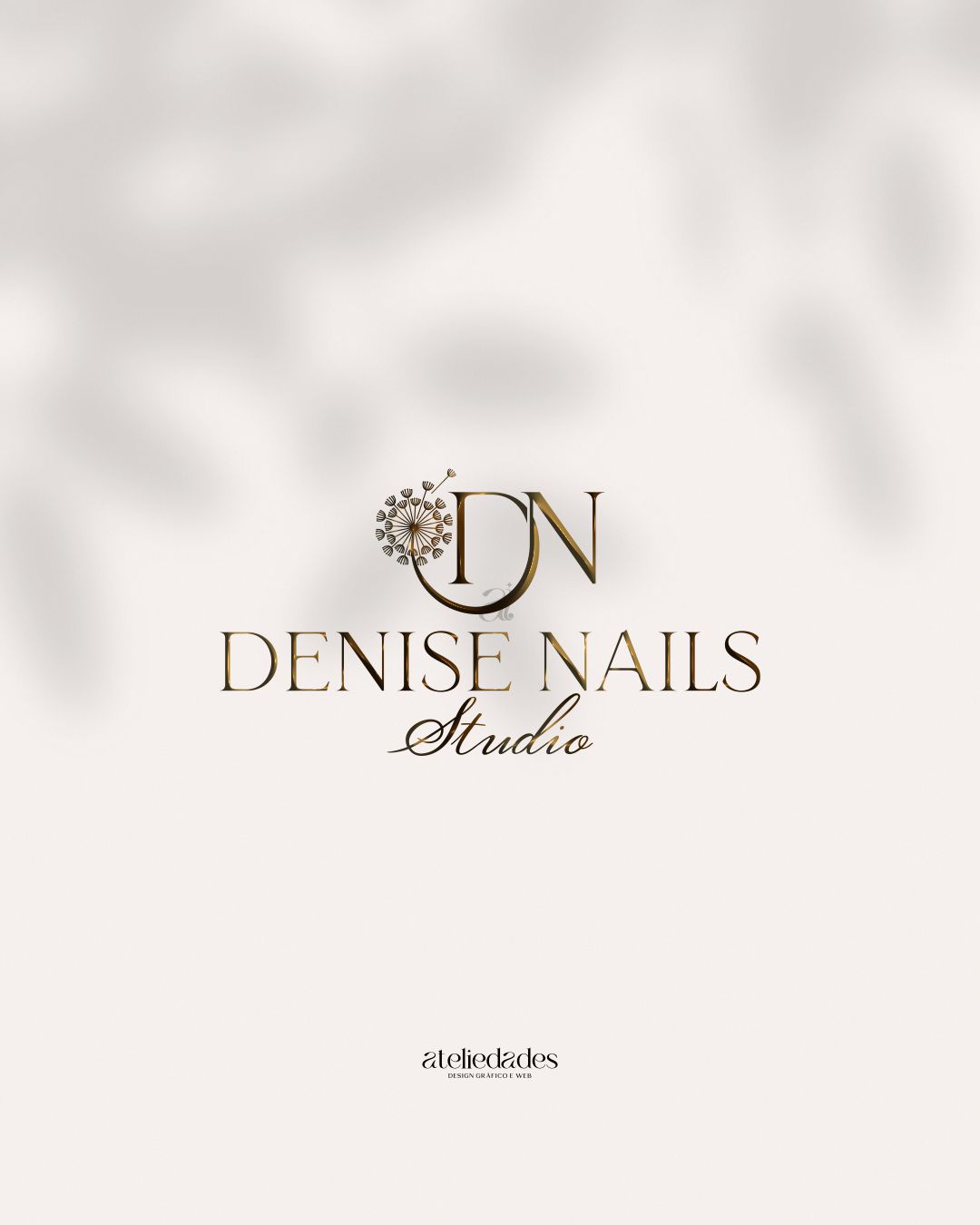 criação de logotipo nail designer denise nails