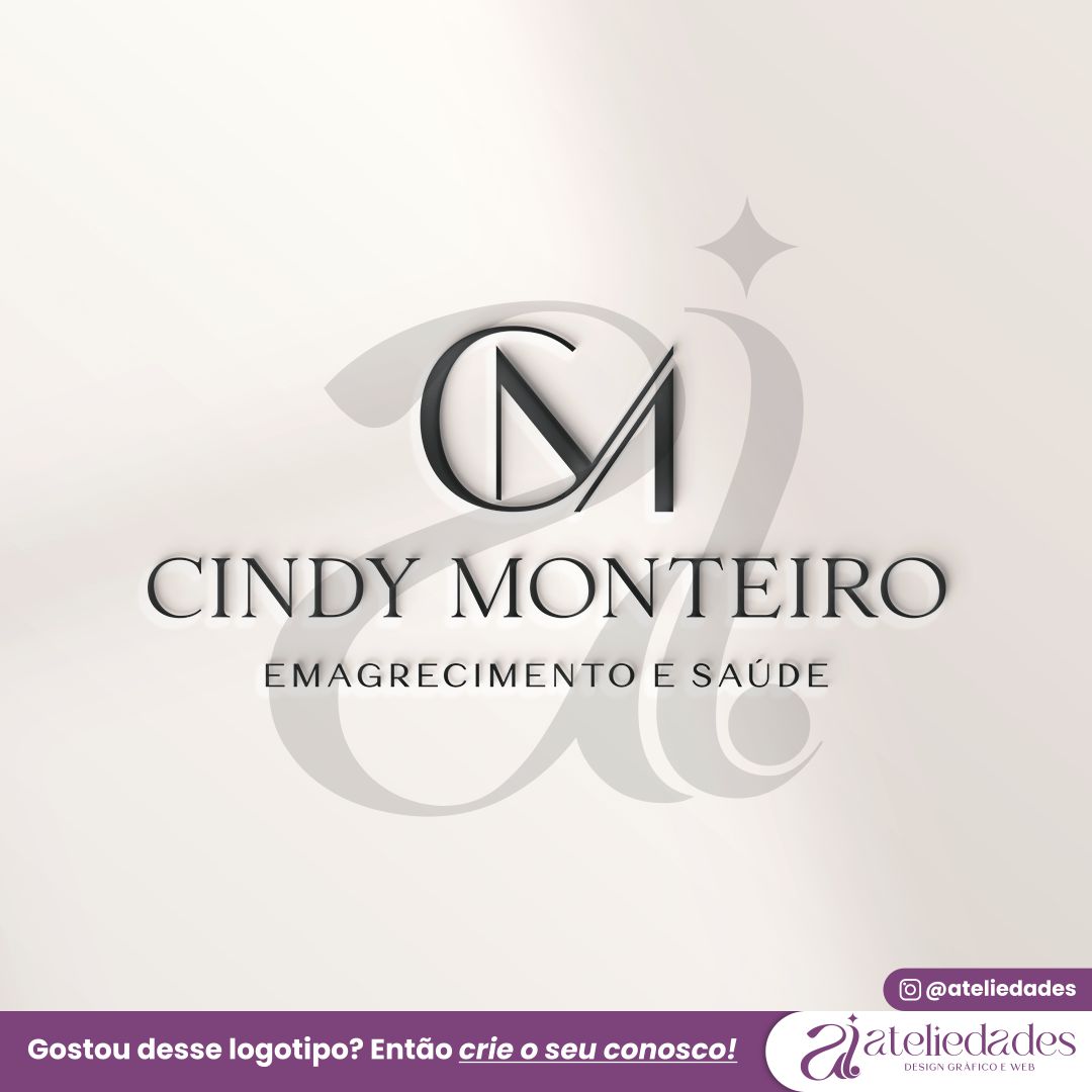 ateliedades criação de logotipo nutricionistas nutrição cindy monteiro
