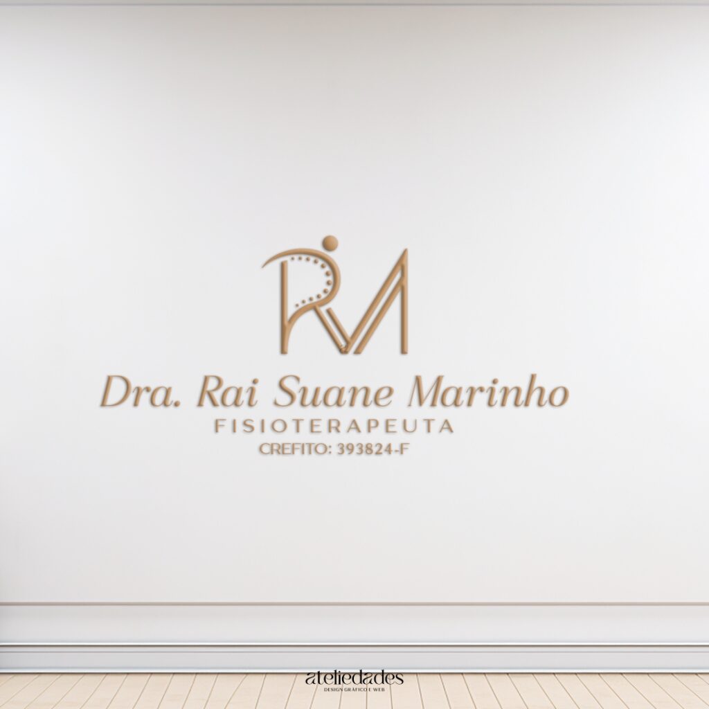 ateliedades logo logotipo logomarca para fisioterapia fisioterapeuta dra rai suane marinho