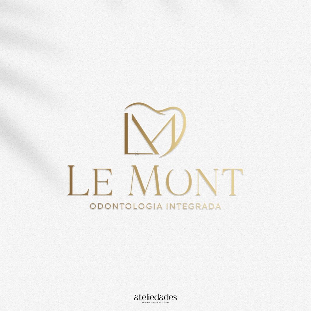 ateliedades logotipo para dentistas odontologia le mont