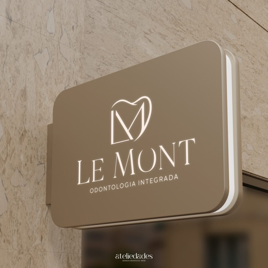 ateliedades logotipo para dentistas odontologia le mont