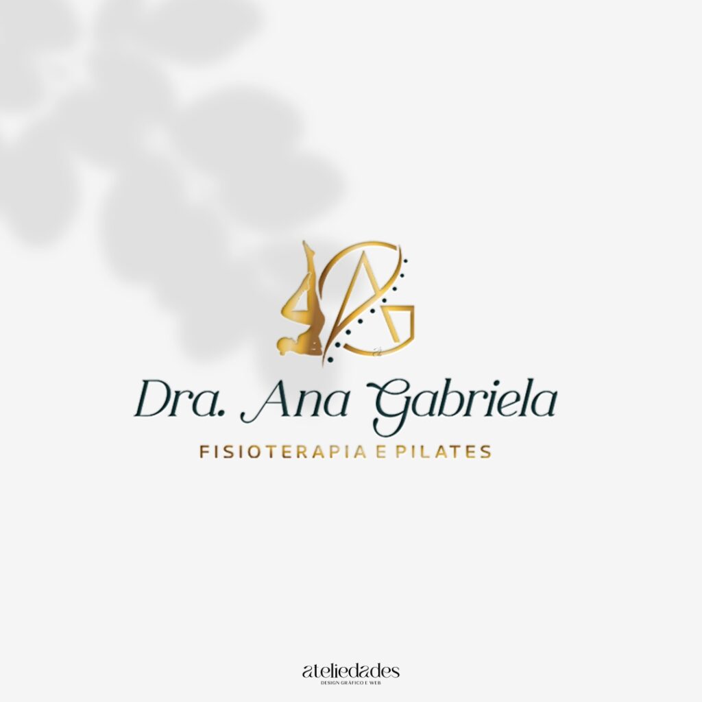 ateliedades logotipo para pilates e fisioterapia exclusivo