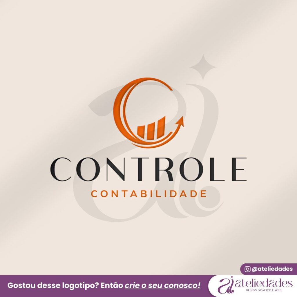 ateliedades criação de logotipo para contabilidade controle contabilidade