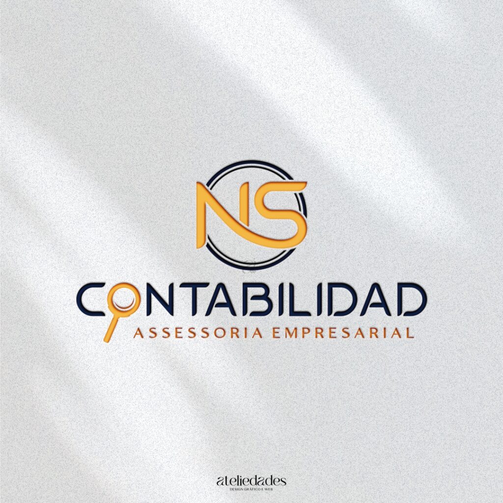 ateliedades criação de logotipo para contabilidade ns contabilidad