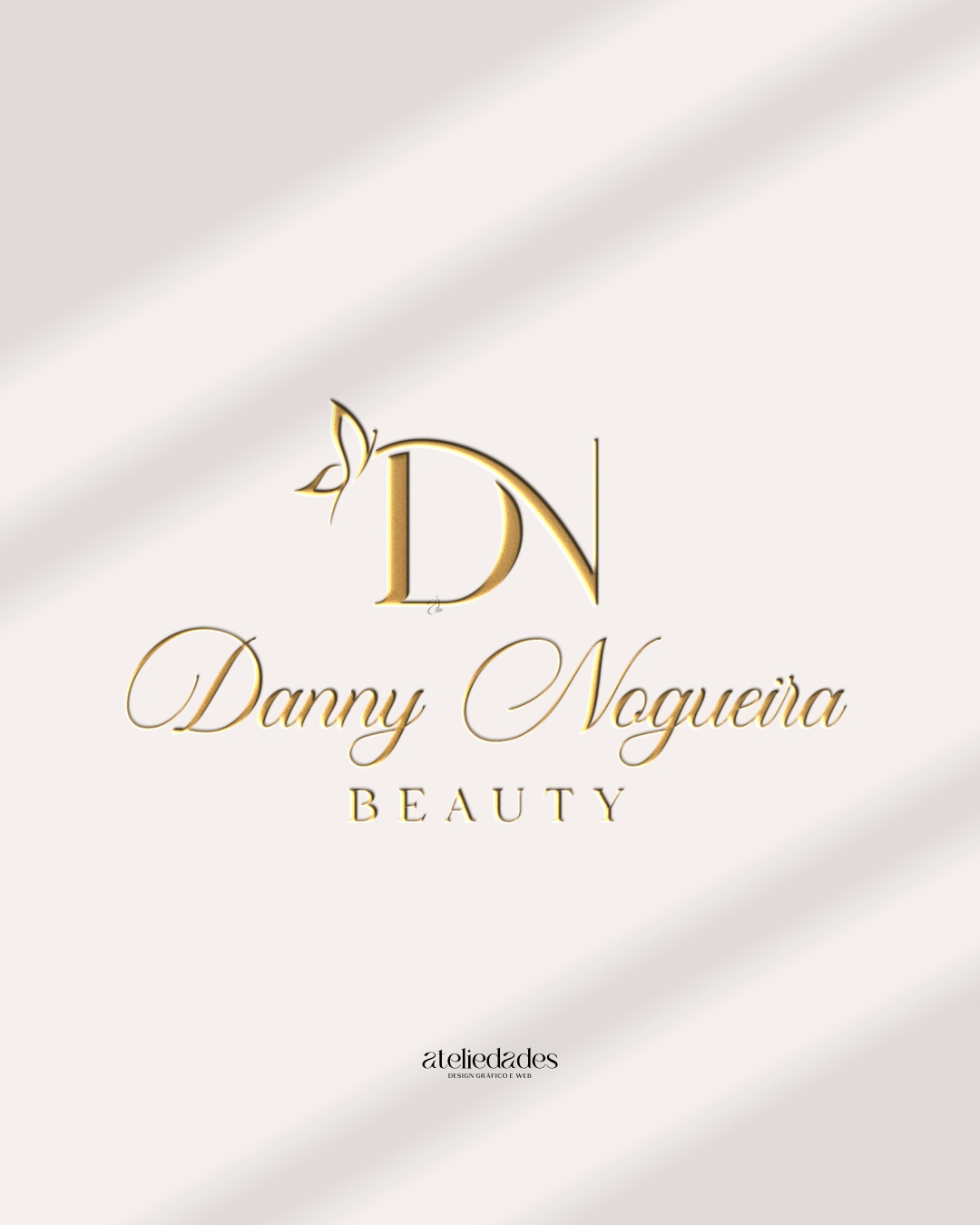 ateliedades criação de logotipo para estética danny nogueira