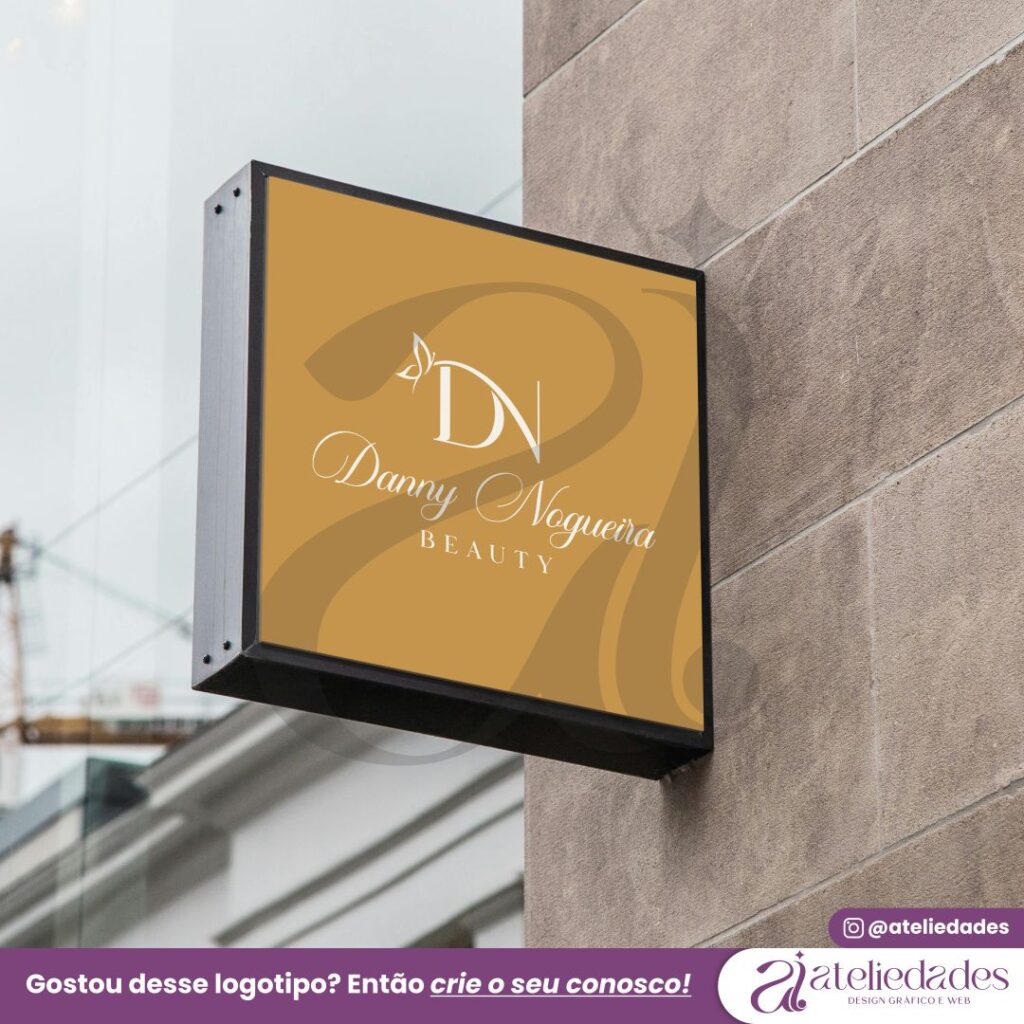 ateliedades criação de logotipo para estética danny nogueira
