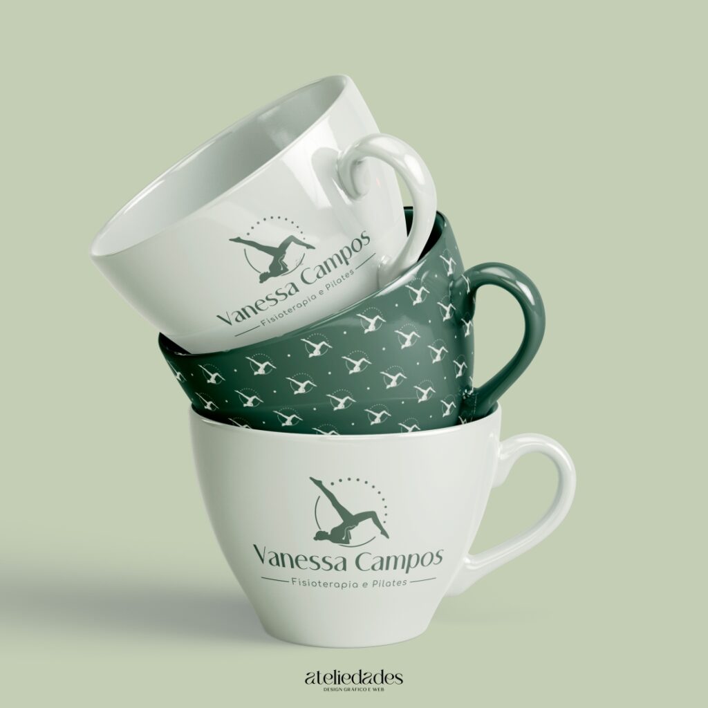 logotipo fisioterapia e pilates vanessa campos