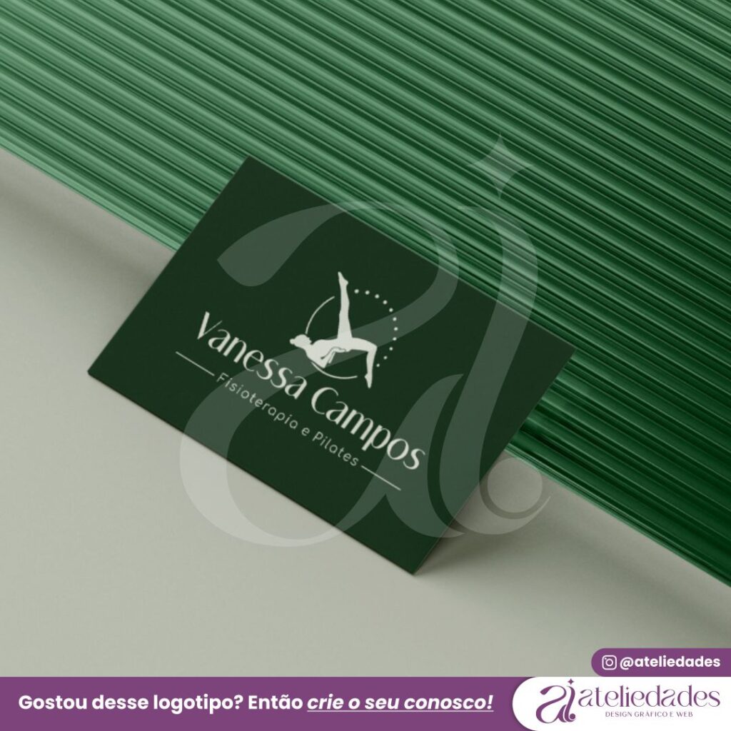 logotipo fisioterapia e pilates vanessa campos