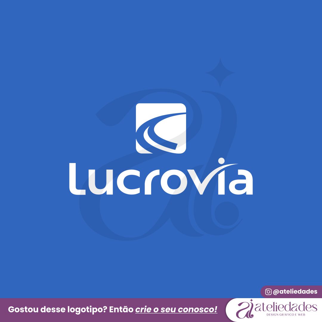 logotipo para contabilidade finanças lucrovia