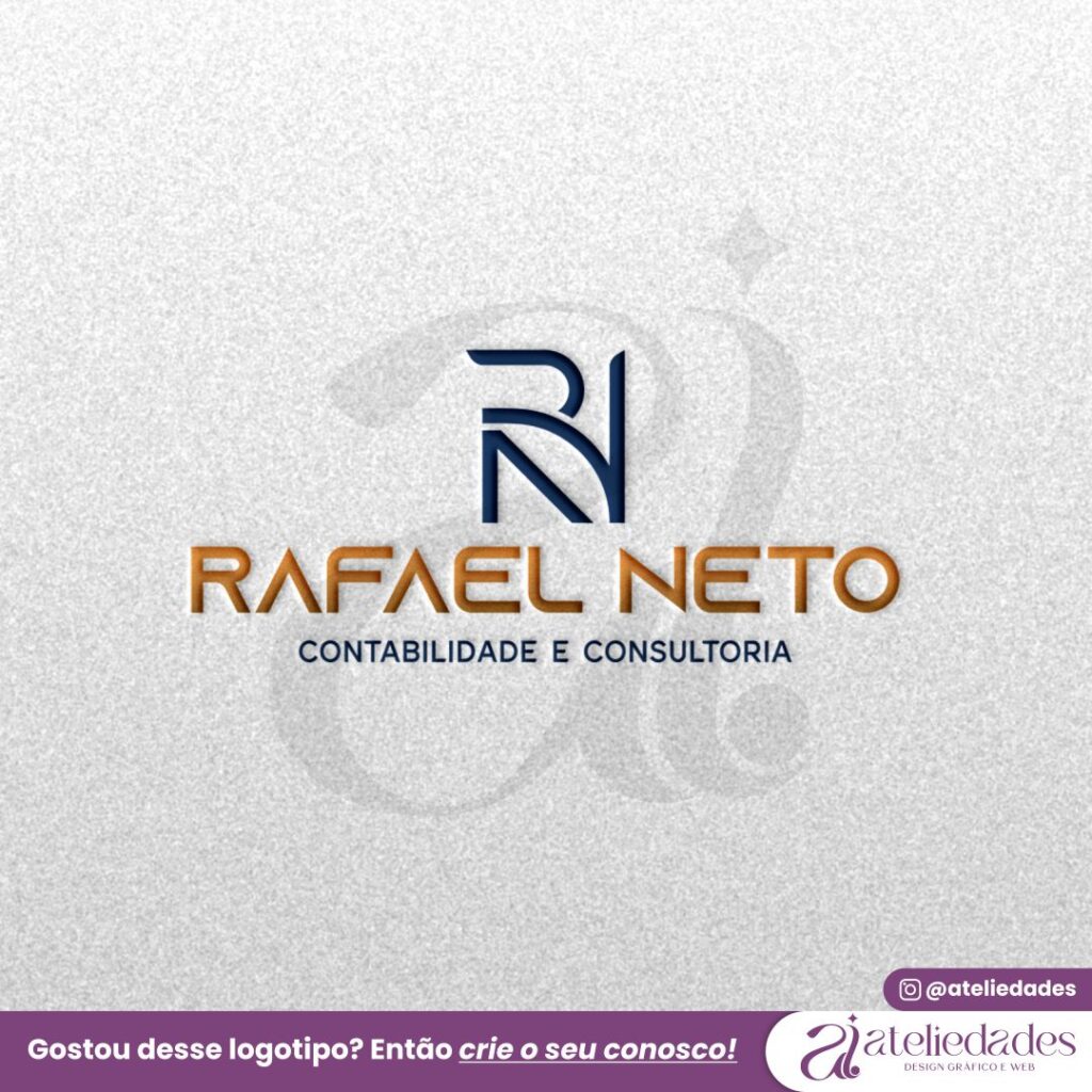 ateliedades criação de logotipo para contabilidade e consultoria rafael neto
