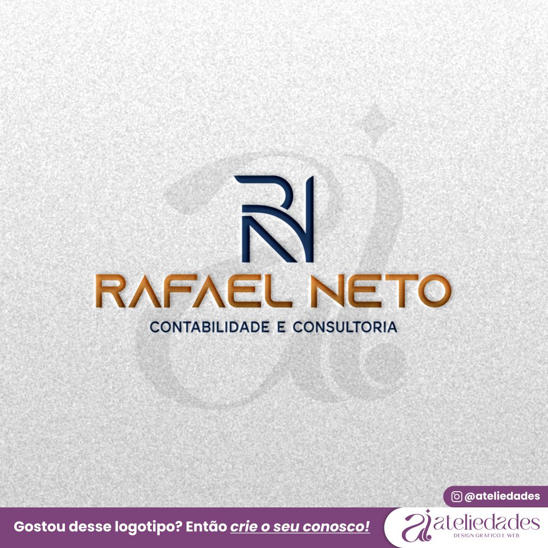ateliedades criação de logotipo para contabilidade e consultoria rafael neto
