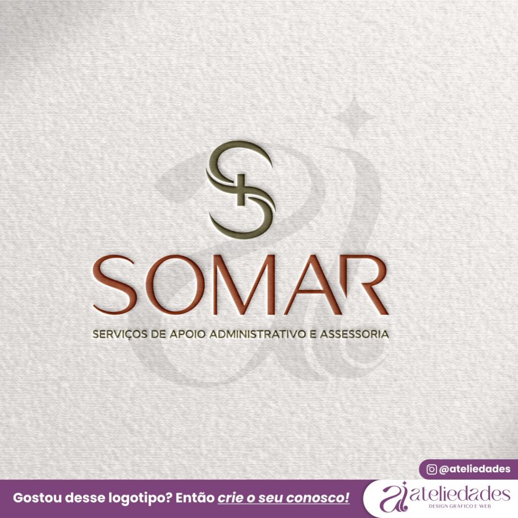 logotipo para contabilidade contadores somar