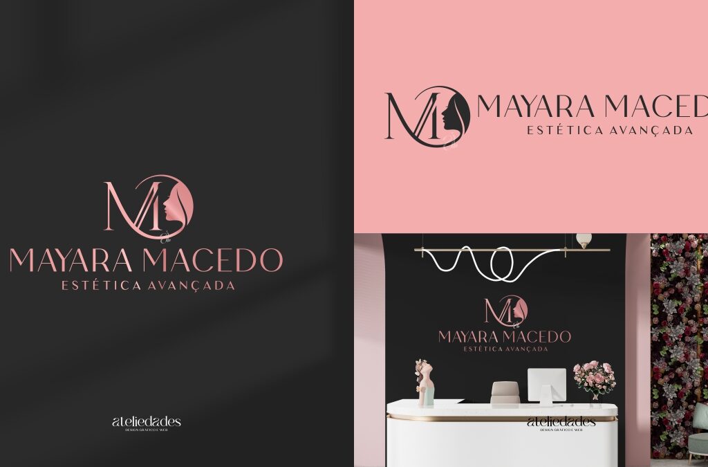logotipo estética avançada mayara macedo