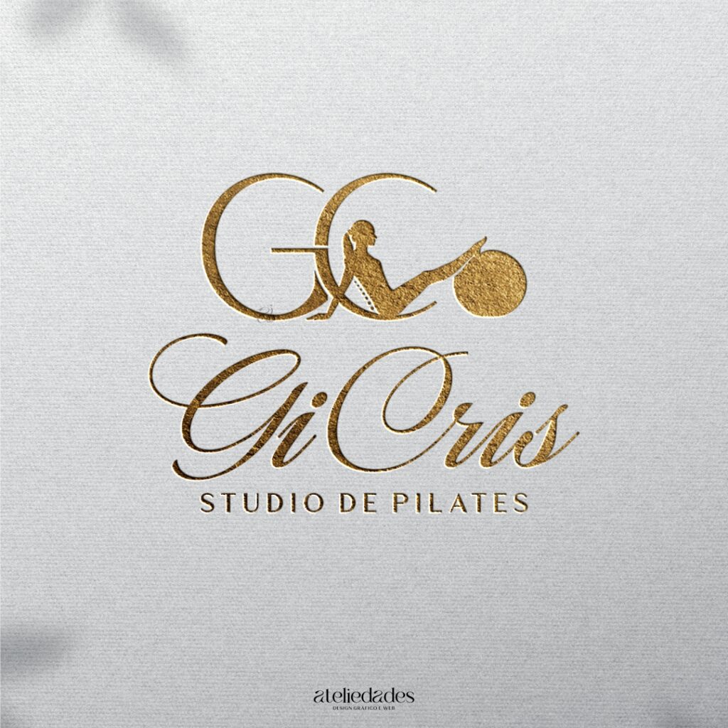 logotipo studio de pilates gicris