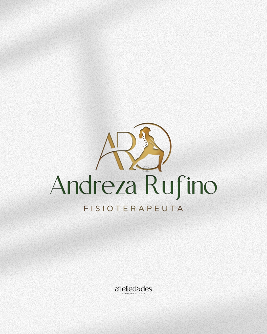 identidade visual fisioterapia logo fisioterapeuta andreza rufino