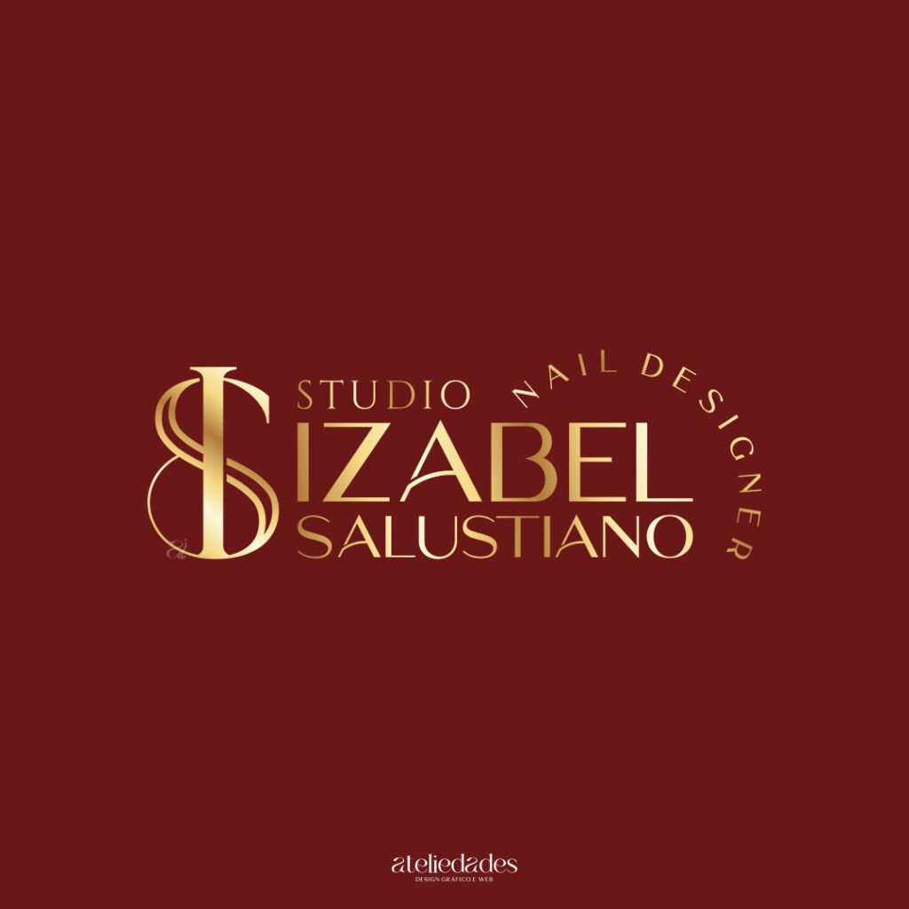 logotipo nail designer logo manicure pedicure