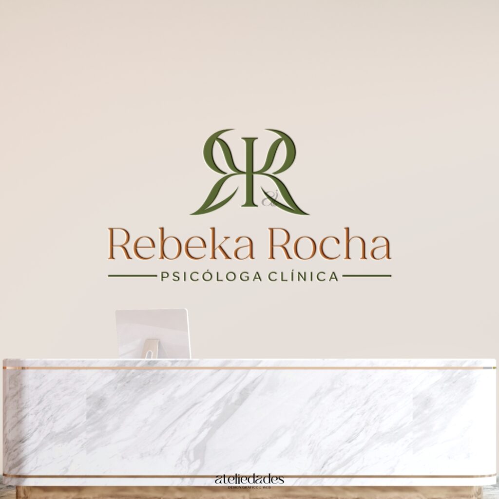 logotipo símbolo da psi exclusivo rebeka rocha