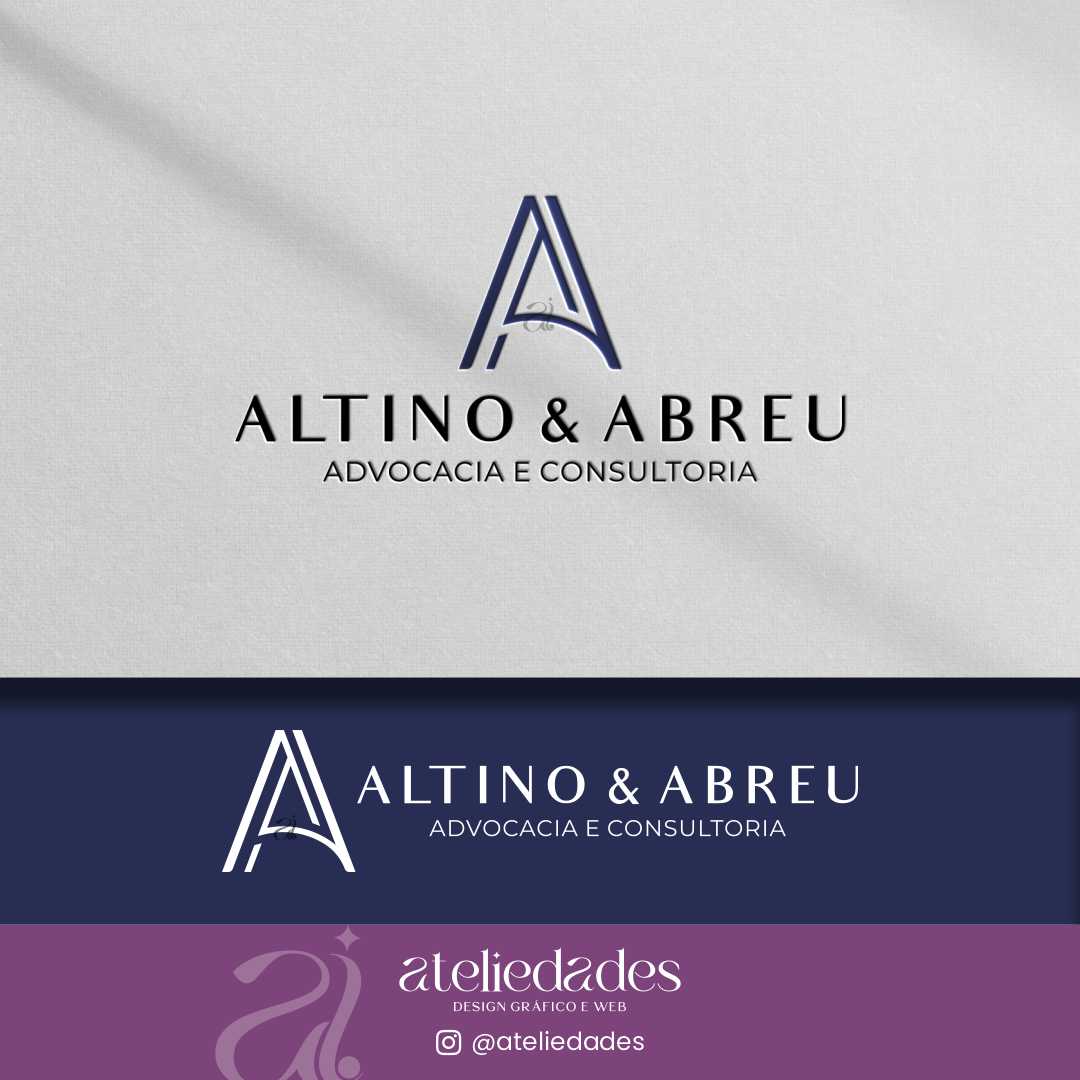 logotipo para advocacia e consultoria