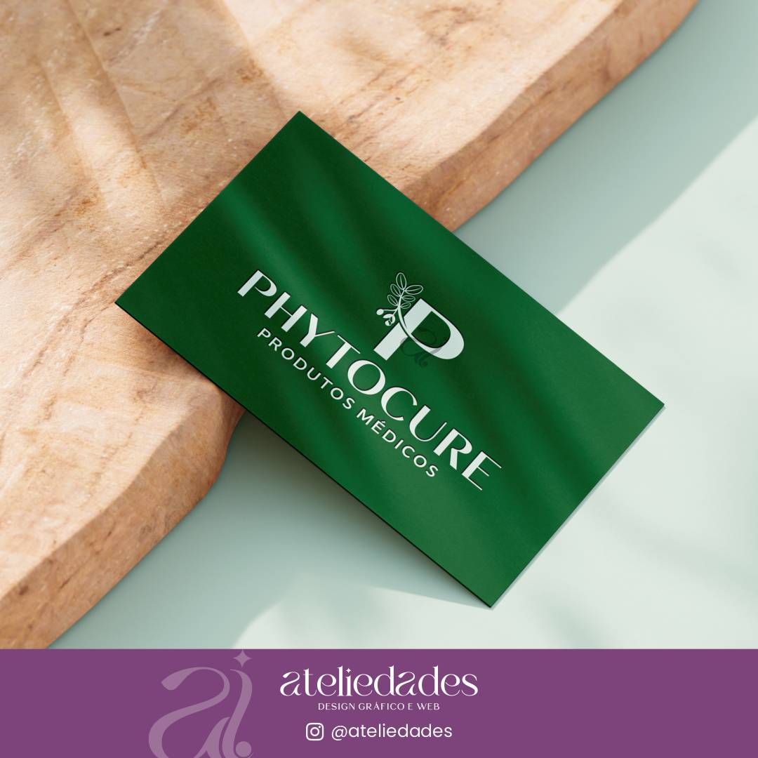 ateliedades logotipo para fitoterapia produtos naturais