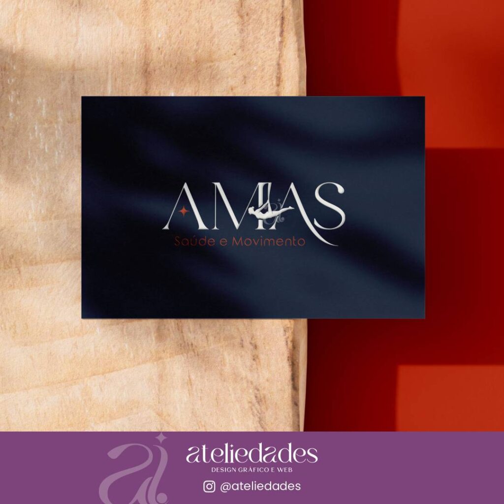 criação de logotipo pilates no columpio amas