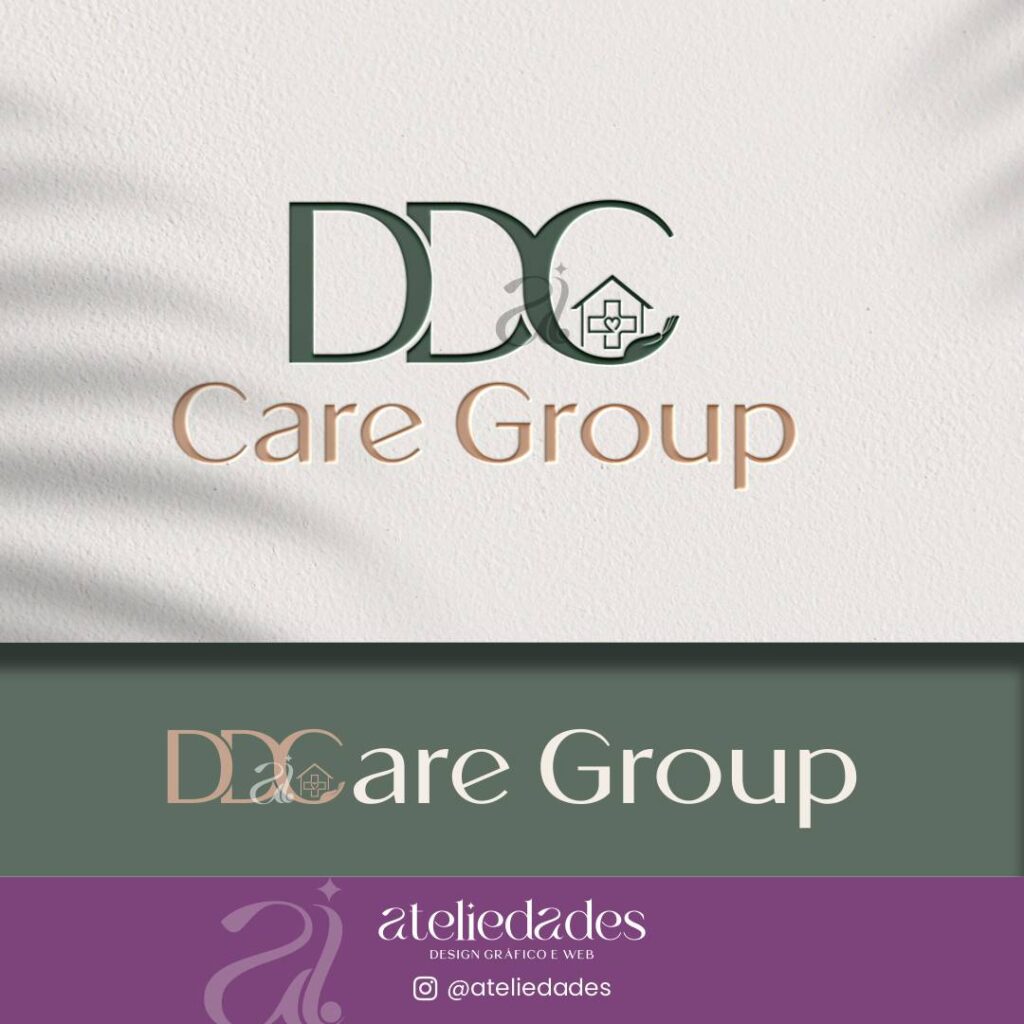 logotipo assistência domiciliar ddcare group