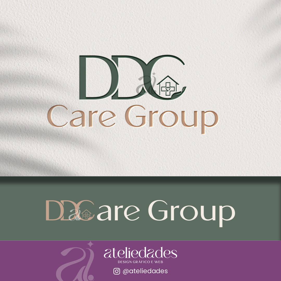 logotipo assistência domiciliar ddcare group