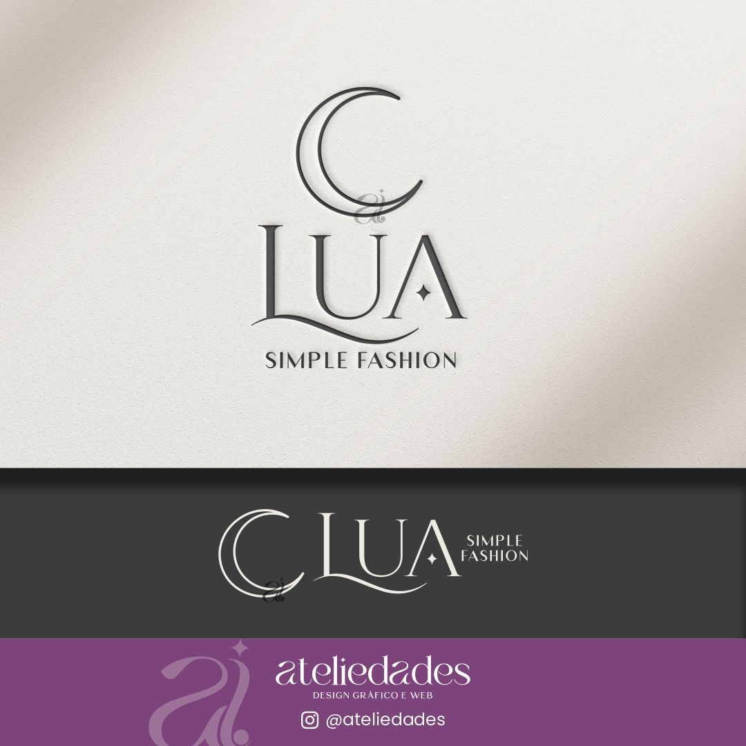 logotipo Loja de Moda Feminina - lua