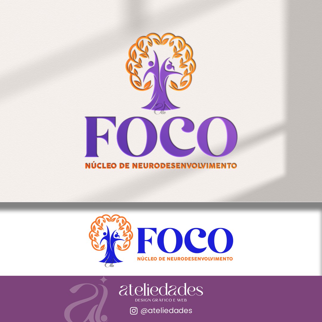 ateliedades logotipo instituto de neurodesenvolvimento foco