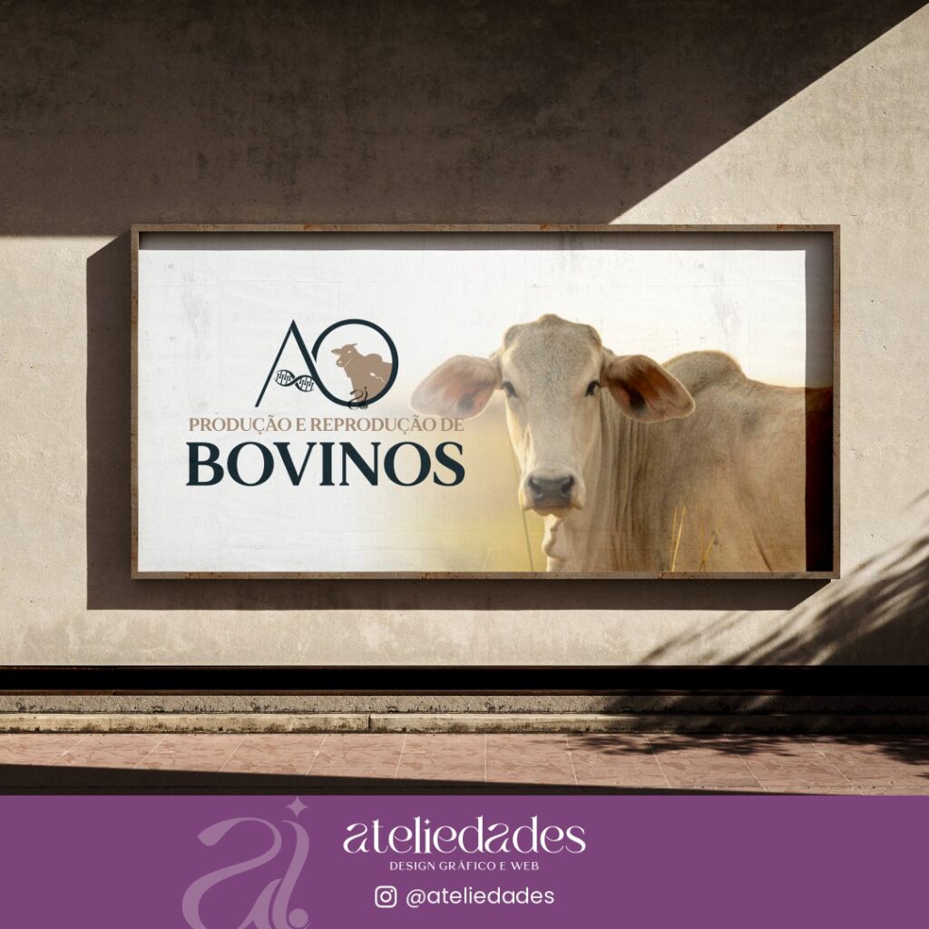 ateliedades logotipo produção e reprodução de bovinos