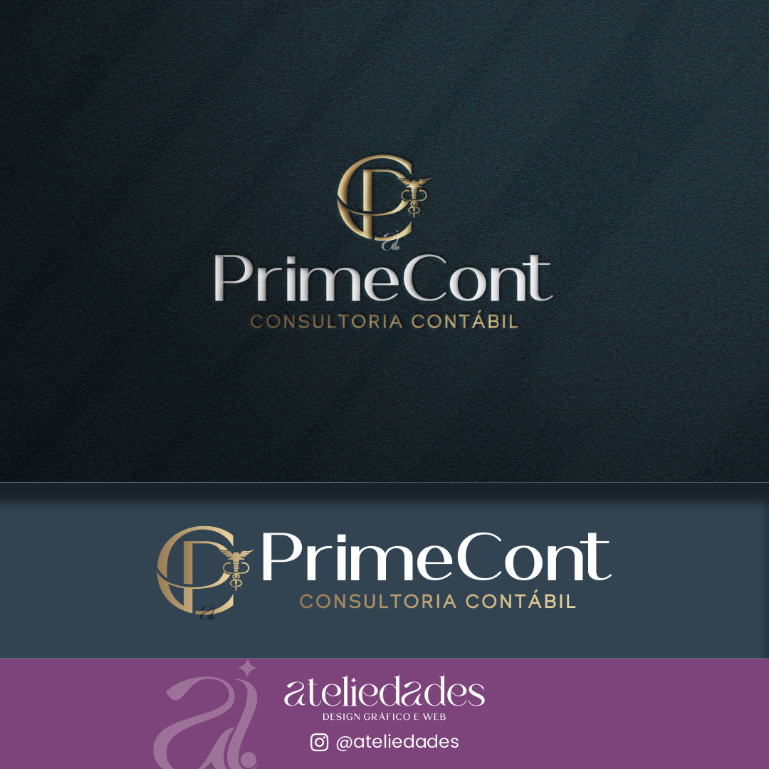 logomarca para contabilidade primecont