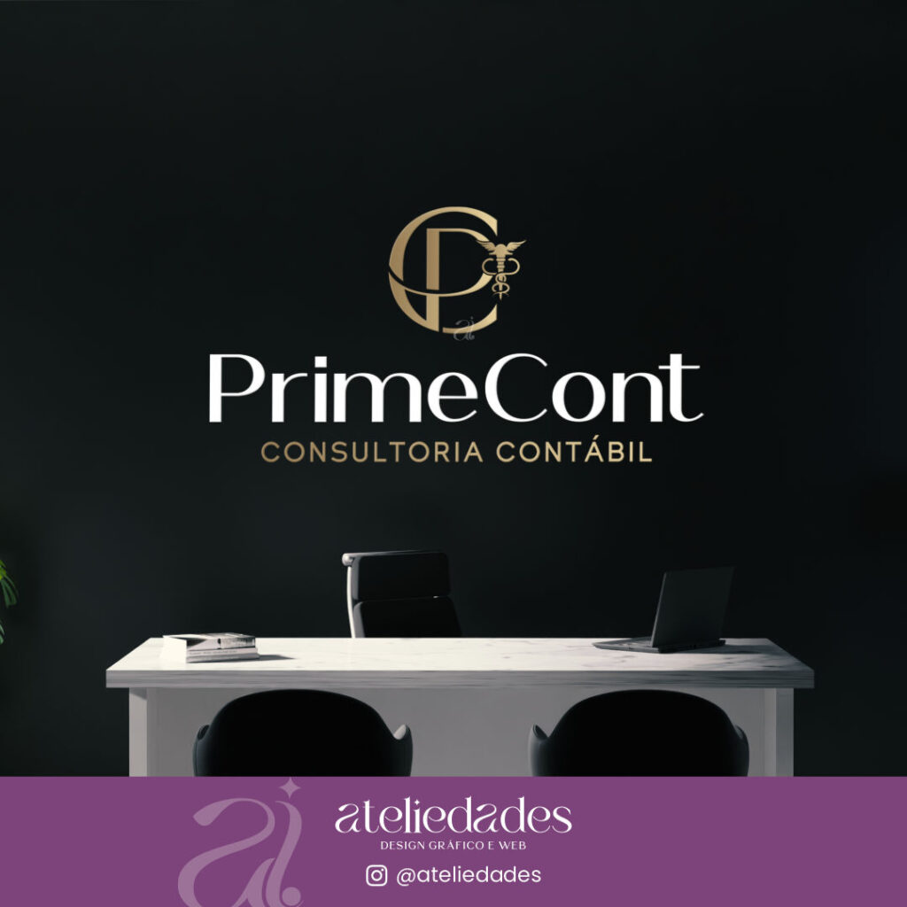 logomarca para contabilidade primecont