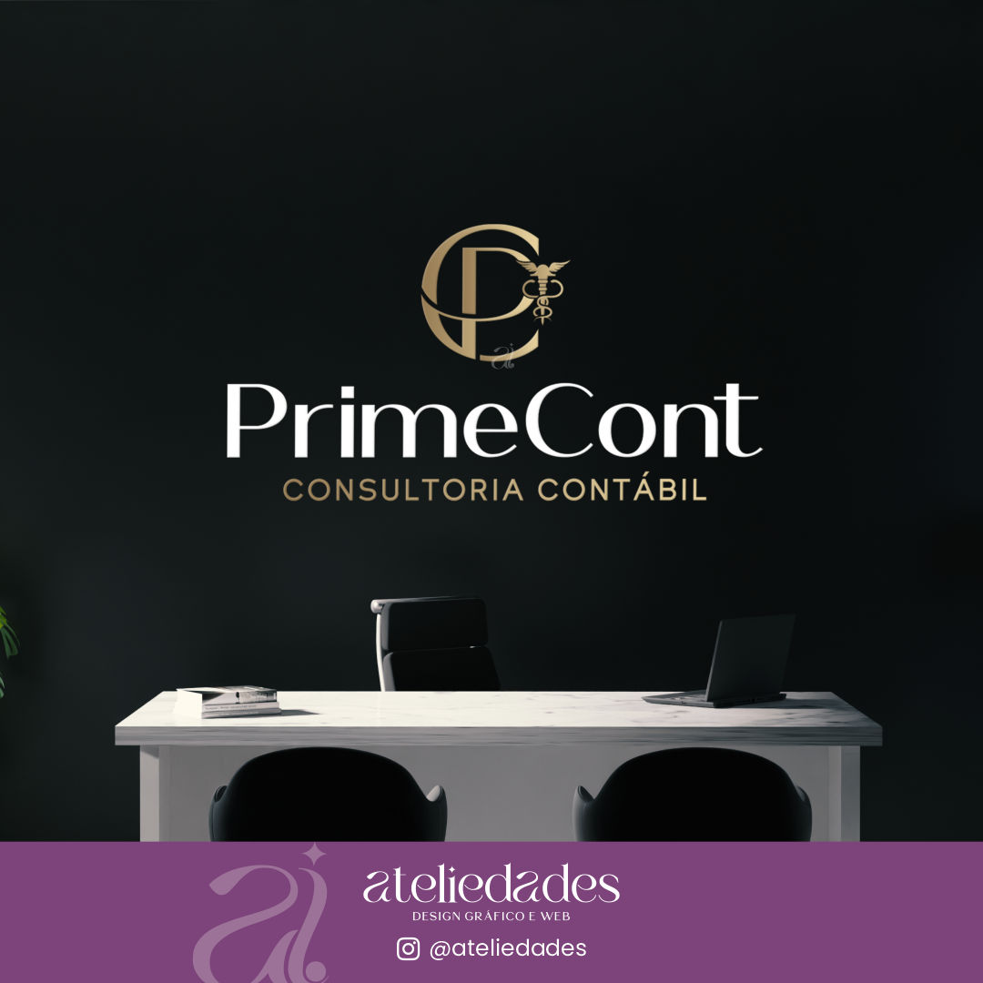 logomarca para contabilidade primecont