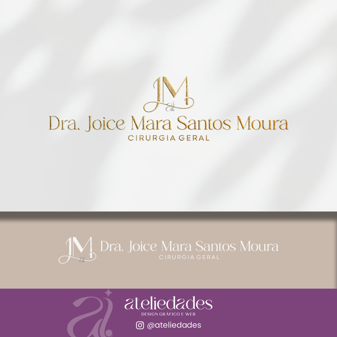 logotipo médica cirurgiã dra joice mara