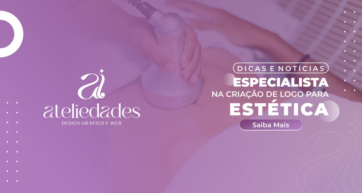 post especialista na criação de logo para estética