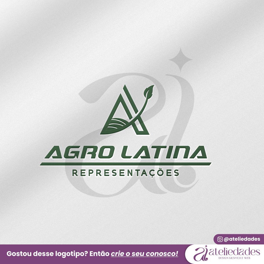 ateliedades logotipo empresa de agronegocio agro latina