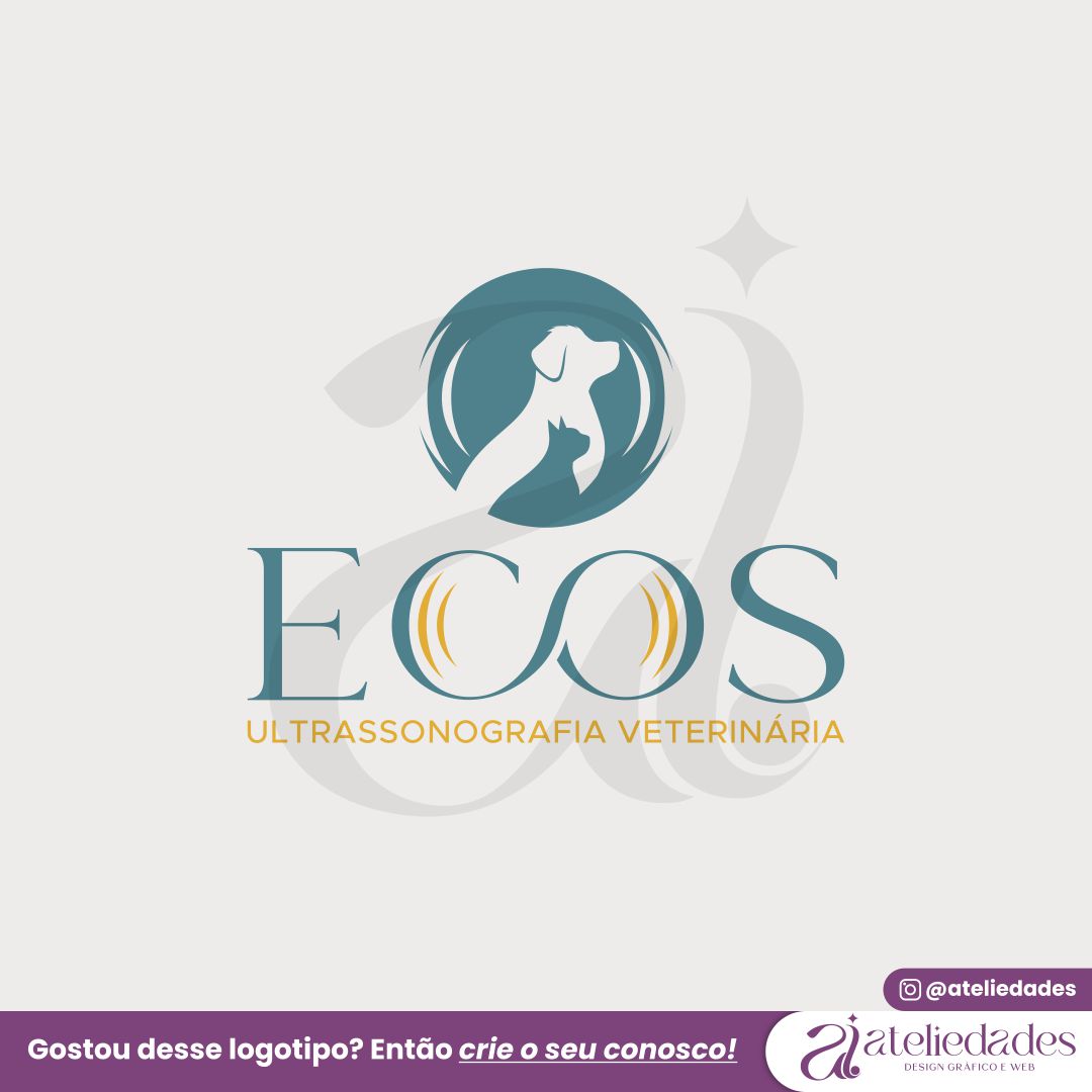 ateliedades logotipo ultrassonografia veterinaria