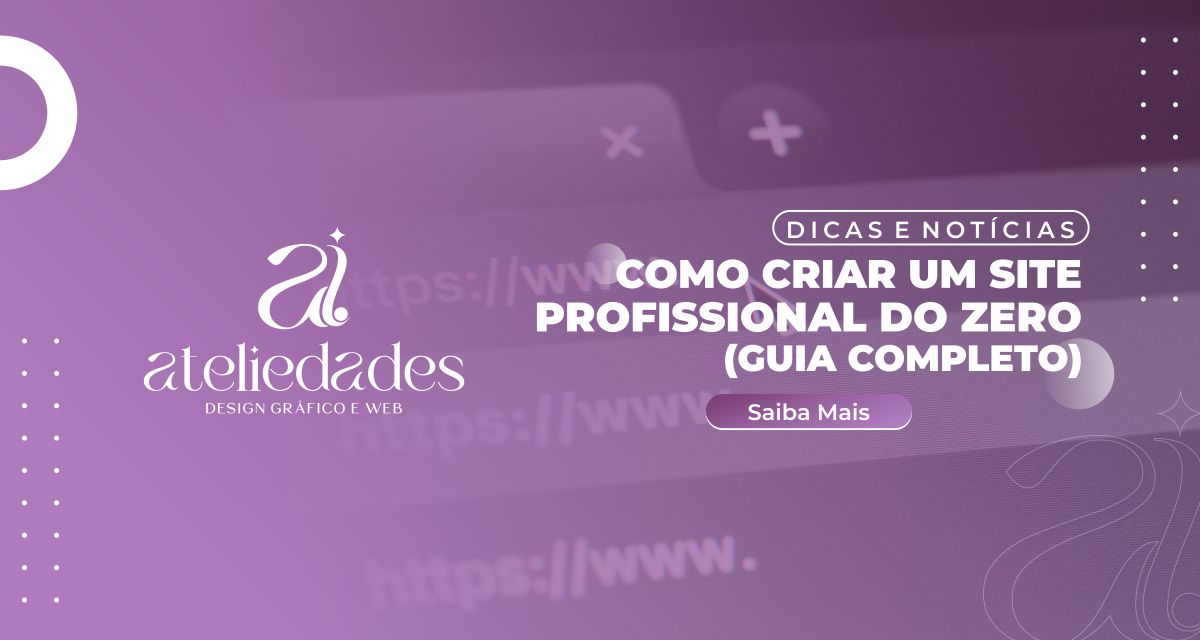 post como criar um site profissional do zero