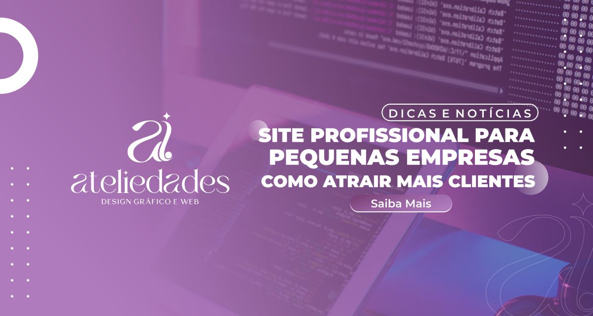 post site profissional para pequenas empresas como atrair mais clientes